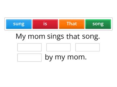   PASSIVE VOICE - Present Simple 