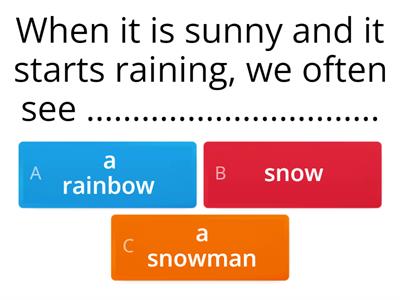 Kid's Box 3 Unit 8 - Weather