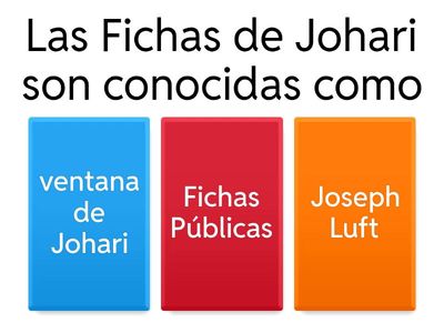 Fichas de Johari