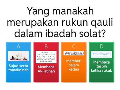 KUIZ IBADAH SOLAT