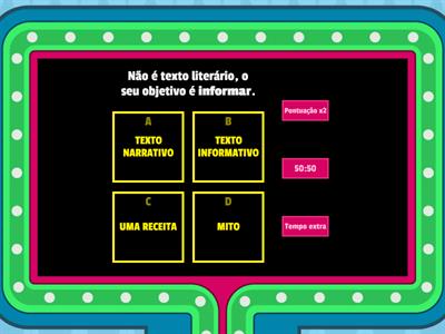 QUESTIONÁRIO SOBRE GÊNERO TEXTUAL 