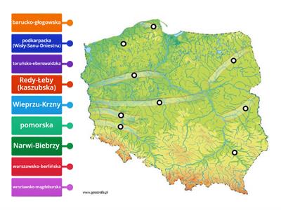 Pradoliny w Polsce