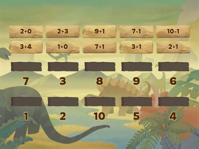 сложение и вычитание до 10