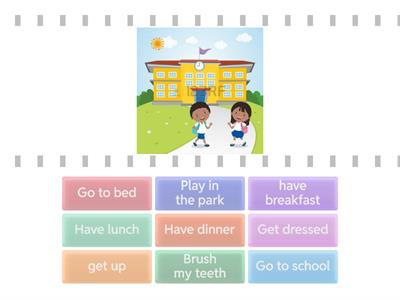 Daily Routines match