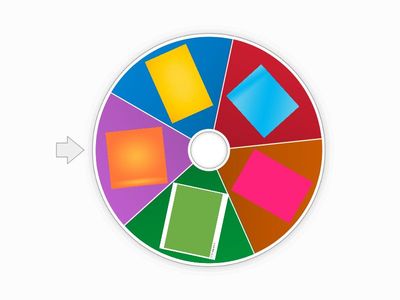 Rueda de colores matemática 