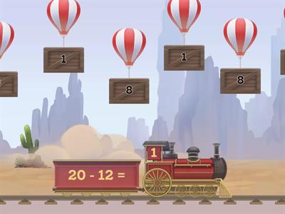 subtraction within 20