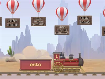 Demonstrative Adjectives