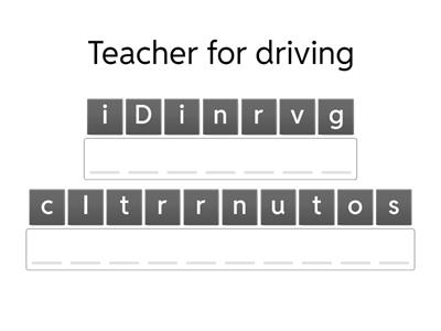 anagram Entry 3 exam prep set 9