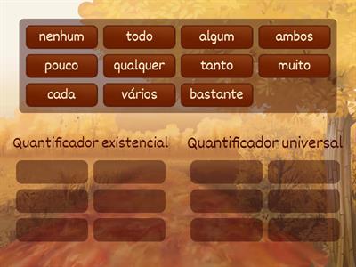 Quantificador existencial e Quantificador universal 