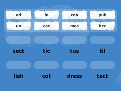 VC/CV Words