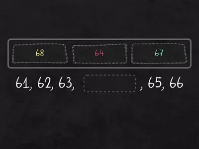 Number Patterns (1,10, 5, 2)