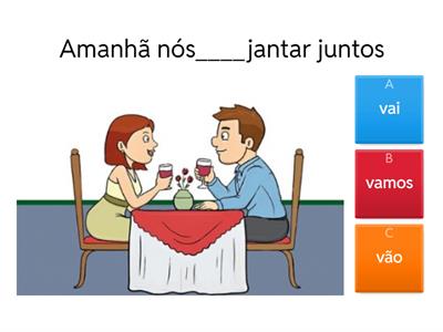 verbo irregular ir-conjugação