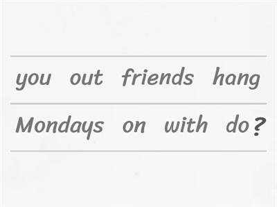 Questions and short answers