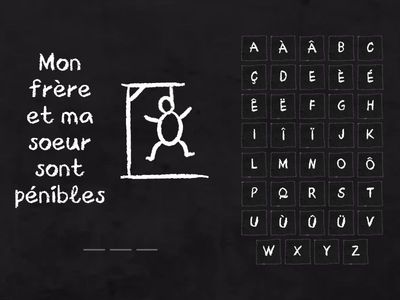  Remplace le sujet par un pronom personnel V