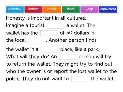 EF Pre-inter 5B_honesty_extra