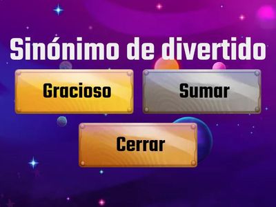 SINÓNIMOS Y ANTÓNIMOS