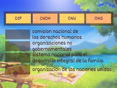 Organizaciones nacionales y mundiales 