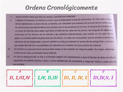 Español COMIPEMS Bloque 3 Organización de la información 