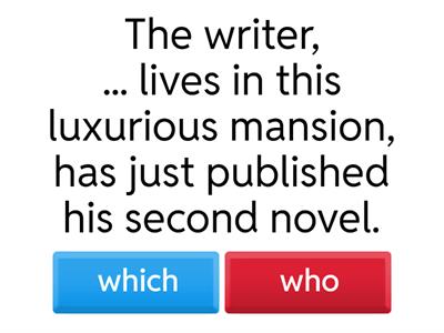 Non-defining relative clauses