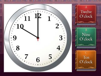 Time to Hour and Half hour 