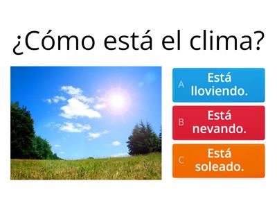 El clima