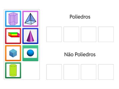 Poliedros vs Não Poliedros