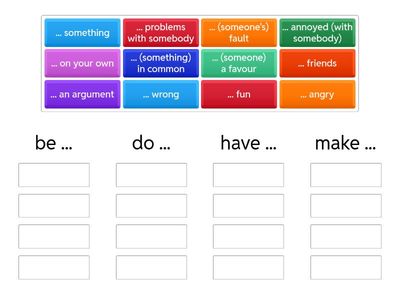 BE / DO / HAVE / MAKE (8th)