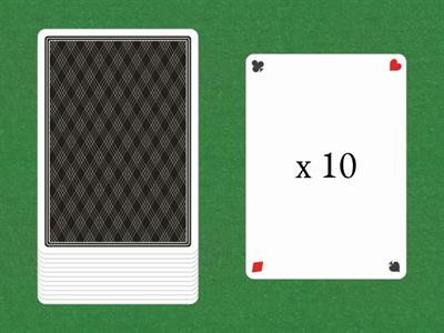 Multiplication Card Flip