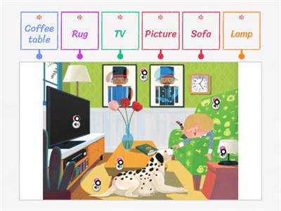 Hand in Hand 2 Unit 5 - In the living room