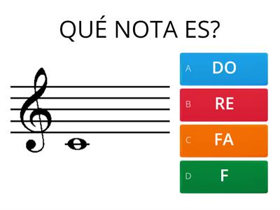 IDENTIFICA LAS NOTAS MUSICALES