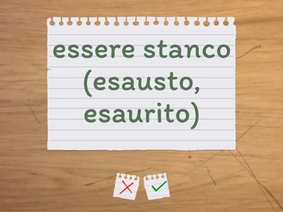 Frasi colloquiali con "essere + avere"