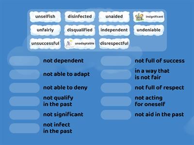 5.8 Prefix IN, UN, DIS, NON Match Up