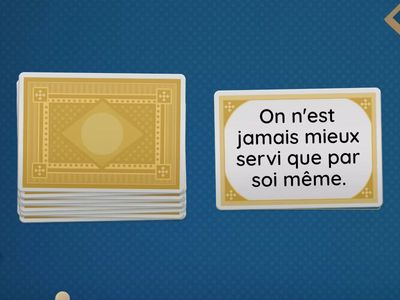 Exprimer son accord ou desaccord B2 (Proverbes)