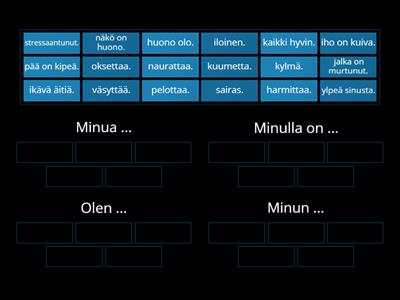 5B. Tunteet ja tuntemukset