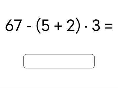 Вирази на три дії (2кл №109 Істер)