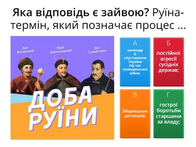  Руїна (Історія України, 8кл)