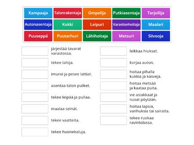 Ammatit ja verbit