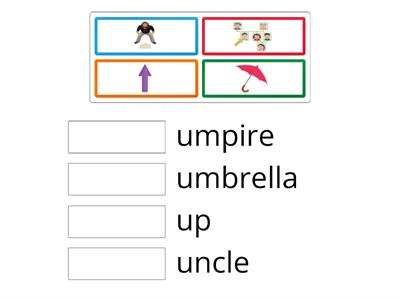 Oxford Phonics Letter Uu