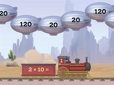 Multiplication Review Balloon