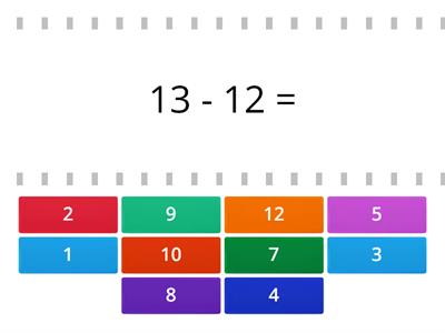 Subtraction within 20