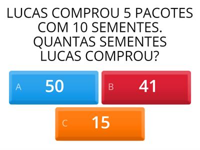 PROBLEMAS DE MATEMATICA - TURMA 1406