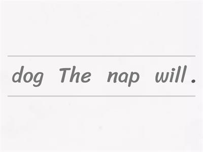 Correct the sentences.