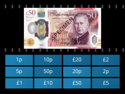 Coins and notes