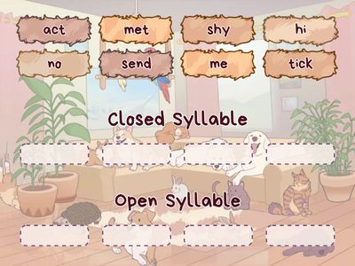 Open/Closed Syllable Sort