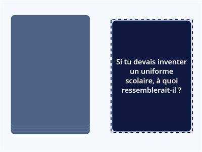 quelques idées de questions basées sur l’apparence pour inciter les adolescents FLE à parler de manière créative