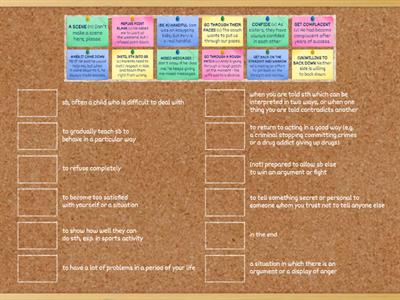 Outcomes A, Unit 2, Mixed Messages, Listening Vocab