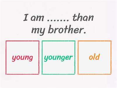  Prepare 5 NUS. Unit 17 (Comparatives)