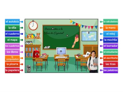 Label the Classroom Items