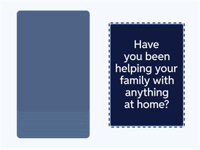 Present perfect continuous questions