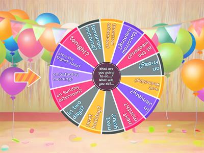 FUTURE PLANS- Will and be going to 